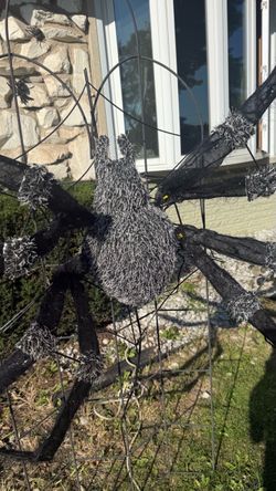 Giant Halloween Spider light Outdoor Decoration firm price $25