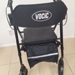 Rollator Walker with Seat Supports 350lb,