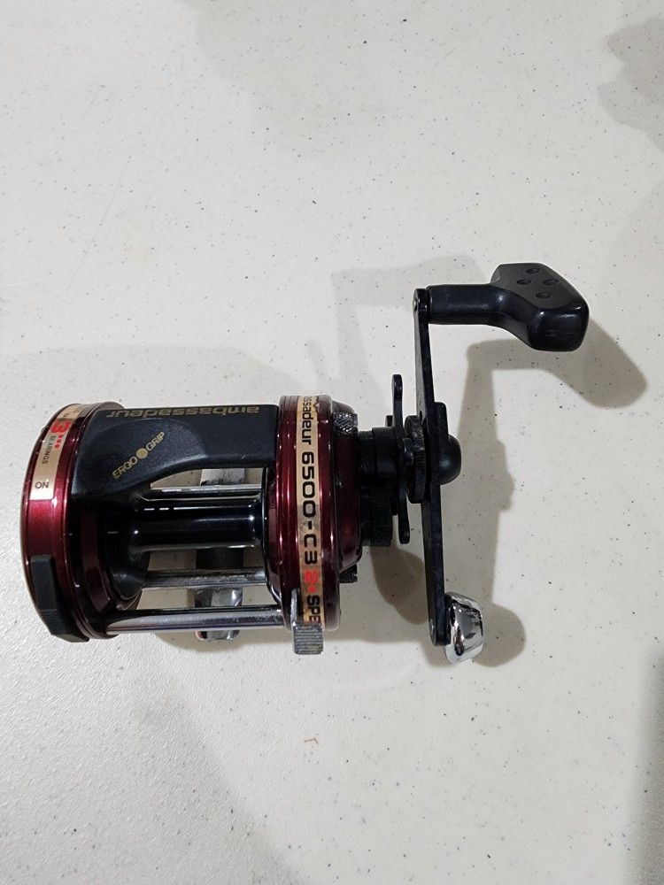 Fishing Reel - Abu Garcia Abassadeur 6500-C3 2 Speed for Sale in Queens, NY  - OfferUp