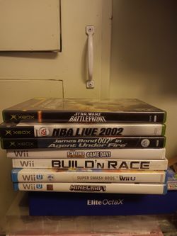 !! Wii Video Games  With Manuel 10.00 Each Firm Price 