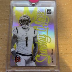 2024 Panini Donruss Optic - Sunday Kings Ja'Marr Chase #15