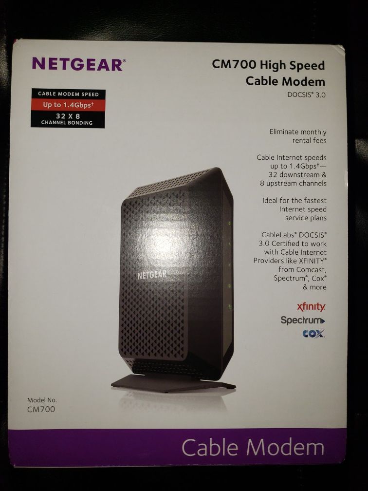 Cable modem Netgear CM700