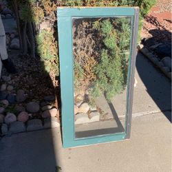 Vintage 36x19” Window Christmas Project W/ Old Latch