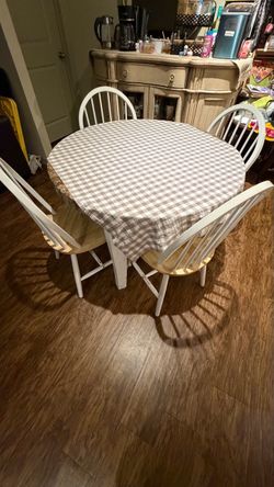 Table and chairs