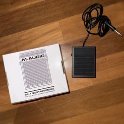 (2) M-Audio SP-1 Sustain Pedal