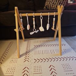 Baby Wooden Activity Gym