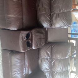 Living Room Recliner Set