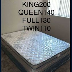 Mattresses King Queen Full Twin