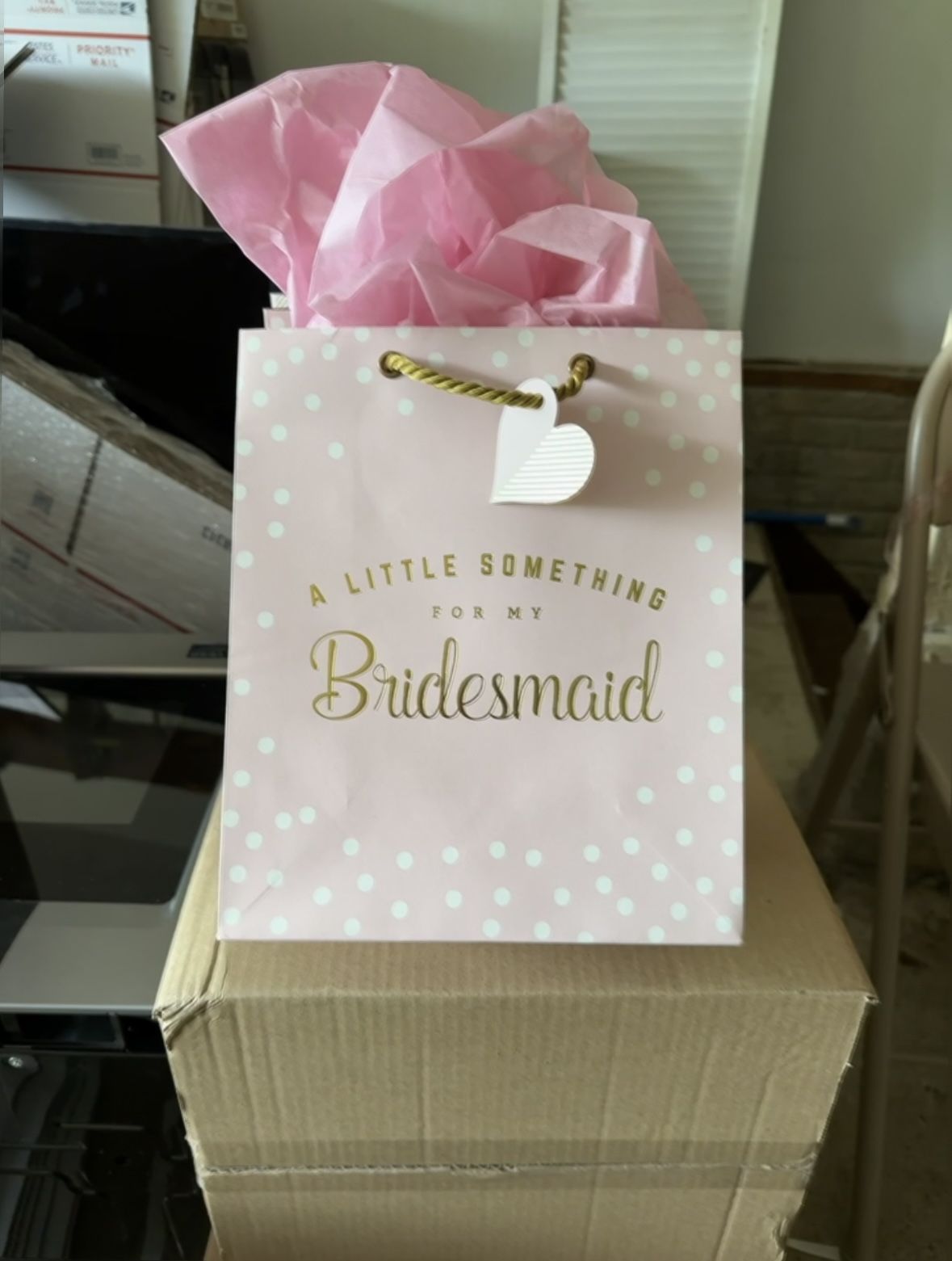 Bridesmaids Party Favours Bags 