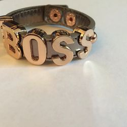 BCBGeneration #Boss Bracelet Rose Gold with Bronze Band