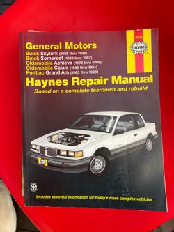 Haynes repair manual