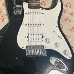 Scalloped frets Stratocaster guitar  
