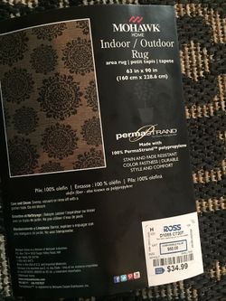 Mohawk Rug 63x90 100% PermaStrand Brand New!!
