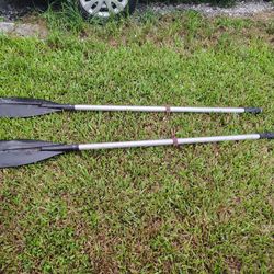 6ft Aluminum Oars With Oar Locks