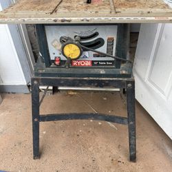 Ryobi Table Saw. Works Great 