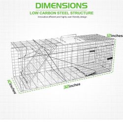 Humane Cat Trap Cage