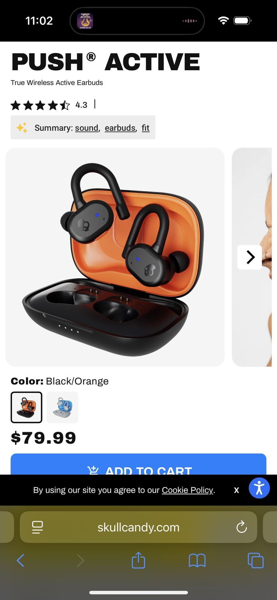 Skull candy Wireless Headset