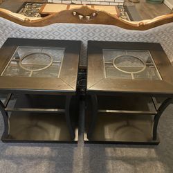 Side Table Pair