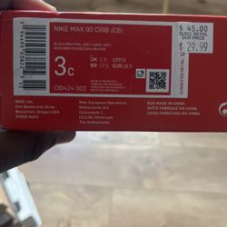 Nike Air max Toddler 3c