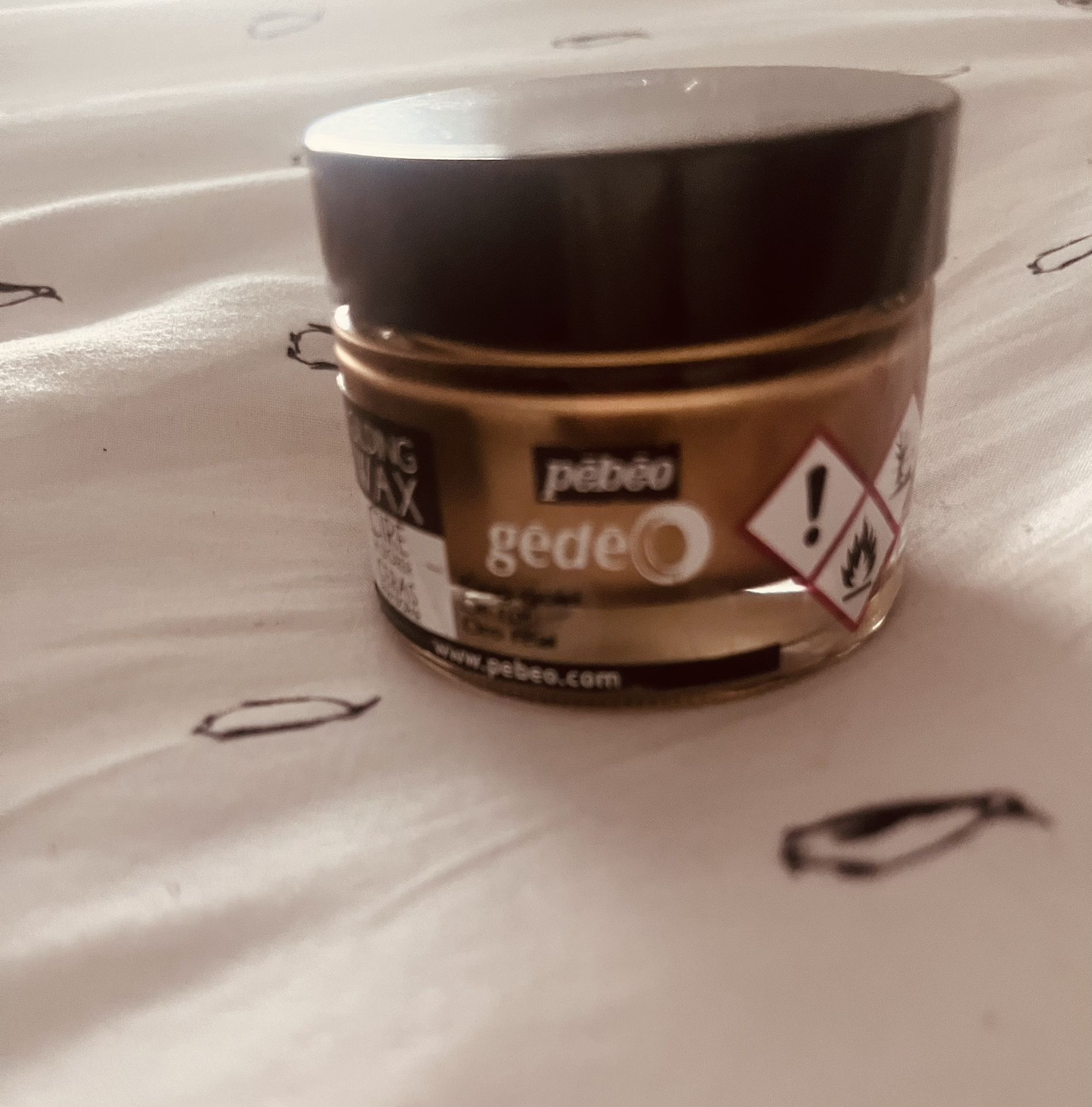 Pebeo Gilding Wax, King Gold 30 ml in Art Paints by PEBEO