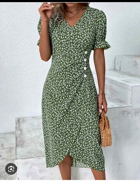 PolkaDot wrap dress