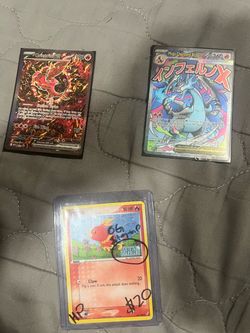 Pokémon Trading Cards Lot of 3