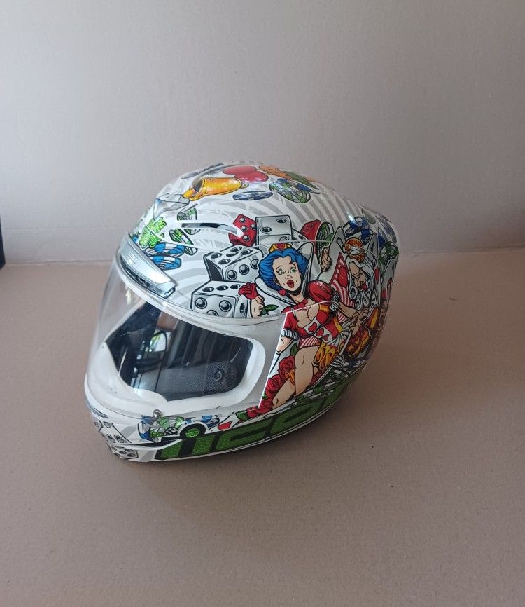 Icon Airmada Lucky Lid 2 Full Face Helmet, Size Small - Like New Cond.