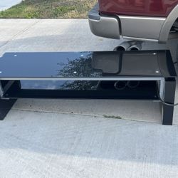 Glass Tv Stand 