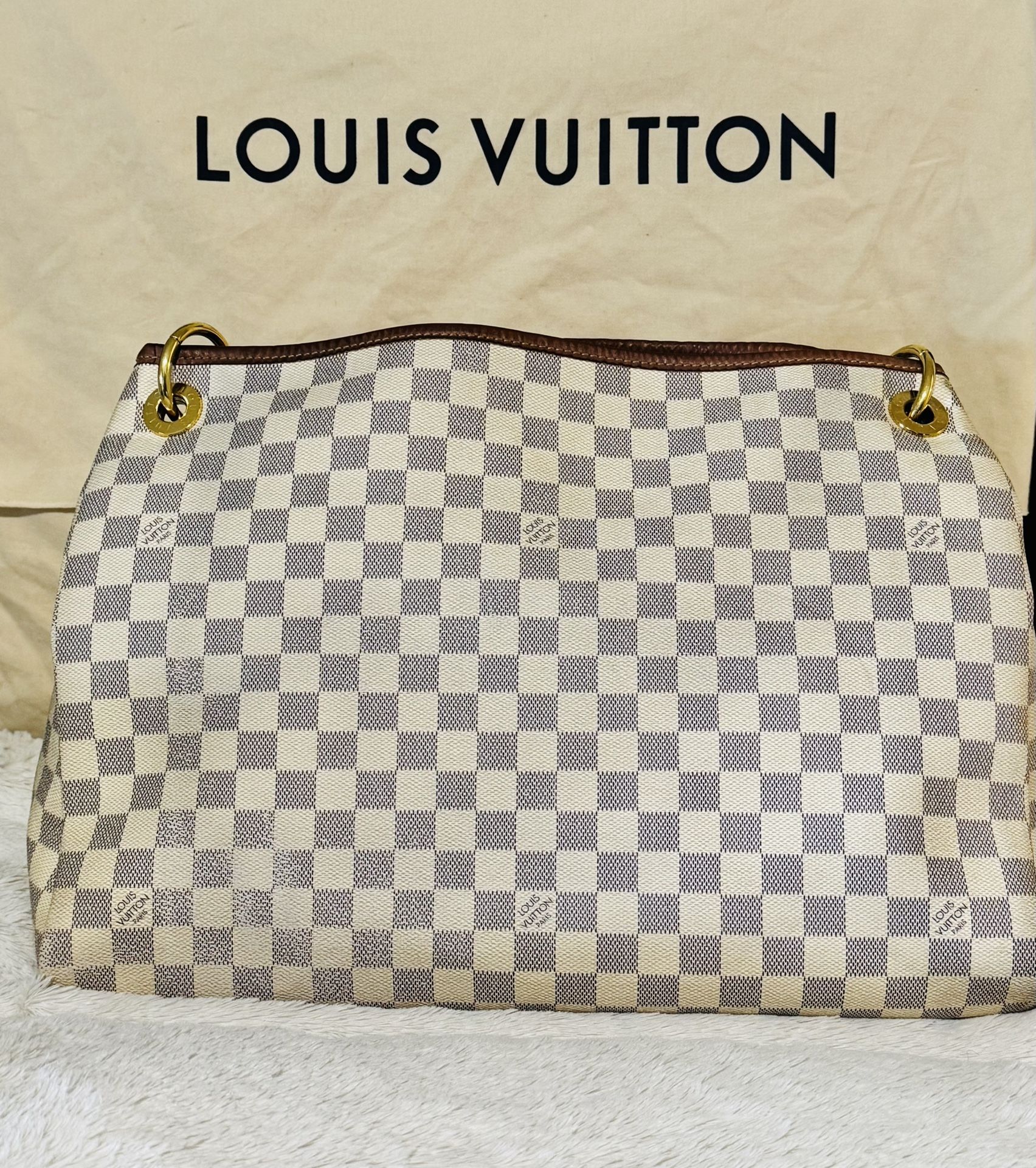 LOUIS VUITTON Damier Azur Artsy MM