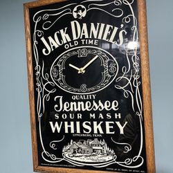 Jack Daniels Clock