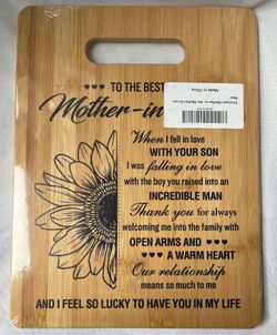Bamboo cutting board