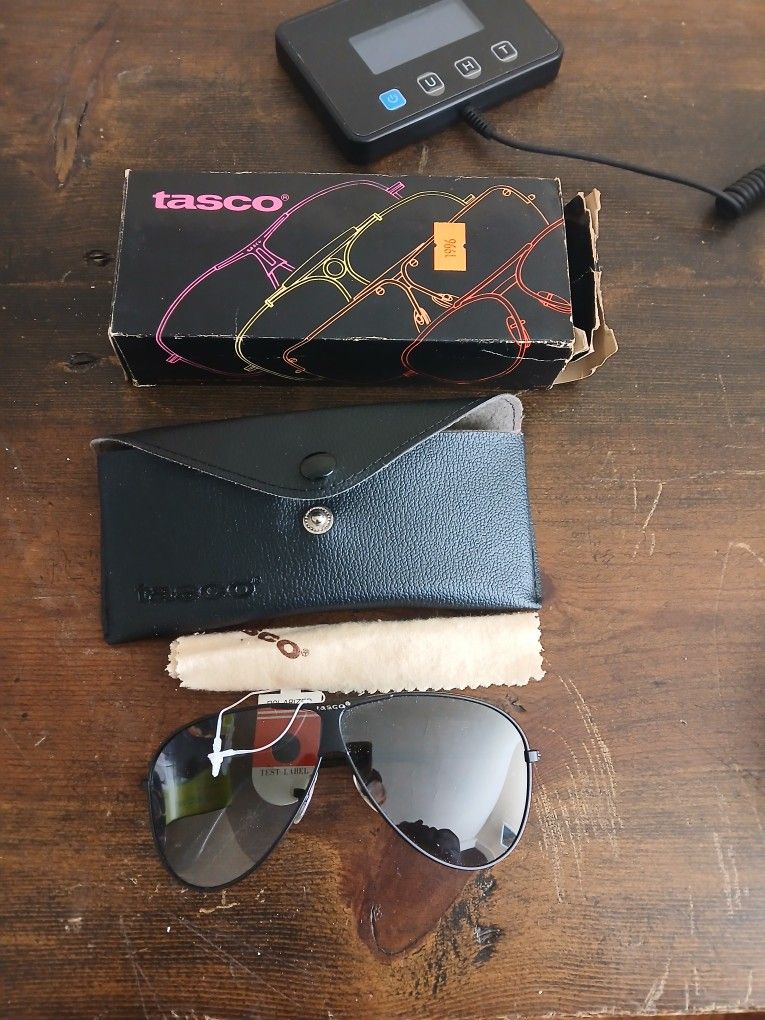 Vintage Tasco Shooting Glasses. # 1175 Z Sports Glasses NOS