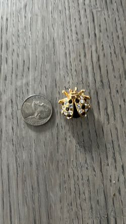 Lovely, ladybug, brooch, bring good luck costume Jewelery very well executed