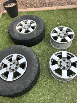 16” Nissan Pro-4x wheels and rims