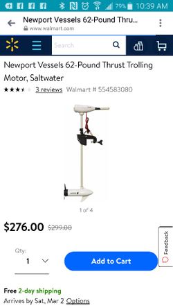 New trolling motor