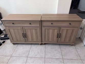 WAMPAT Farmhouse TV Stand for 75 inch TV with 4 Doors and 2 Drawers, Wood Universal TV Stand with Storage Cabinets, Oak Entertainment Center TV Consol