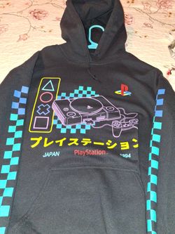 Black Playstation 1994 Hoodie New Condition