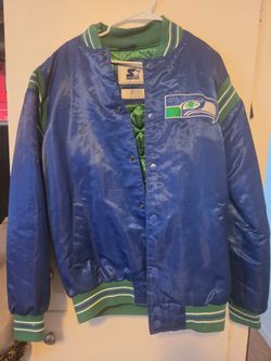 Seahawks mens starter jackets