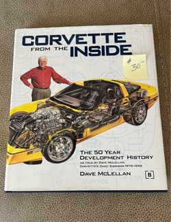 Corvette Coffee Table Books  $10/$30