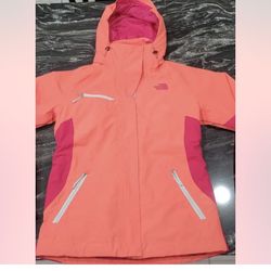 North Face Woman’s Small Coral Jacket Fleece Liner 
