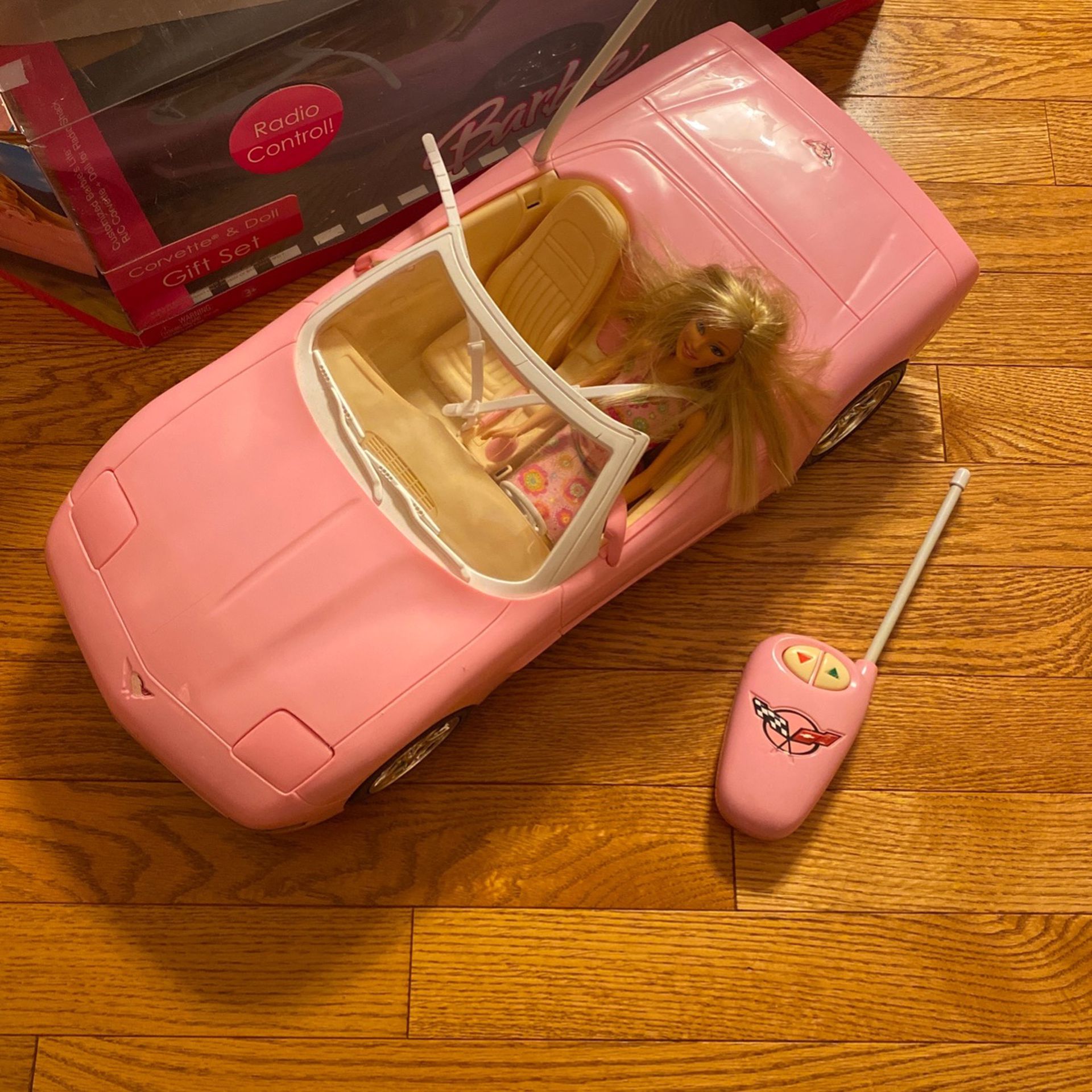 Barbie Convertible Corvette RC