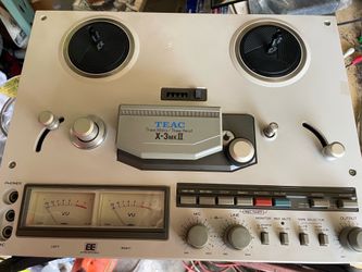Vintage Teac X-3MKII Reel to Reel Player - tested working good condition hi fi audio sound