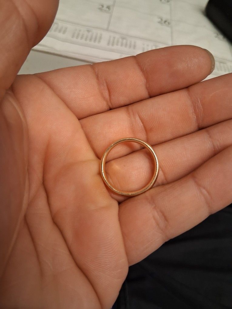 Wedding Ring/band 18k Gold