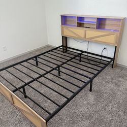 Queen Bed Frame And Mattress