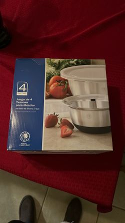 Royal Prestige 4 Piece Mixing Bowl Set