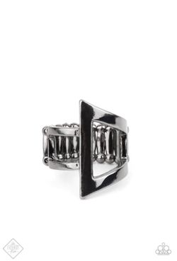 Paparazzi Gunmetal Ring