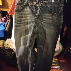 Affliction Cooper Boot Jeans Size 34x30