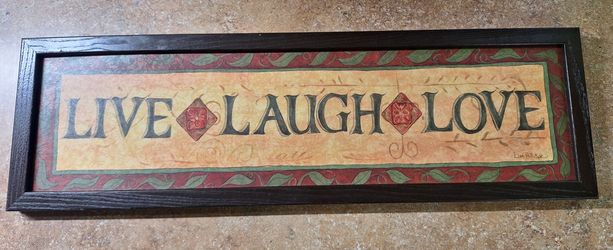 Live, Laugh, Love Wall Hanging