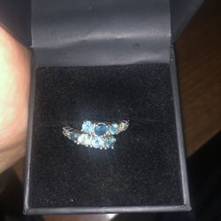 Bl Topaz Ring 