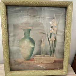 Two Sets of Matching Framed Art